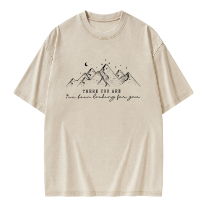 Pagewings ive been looking for you Unisex Washed T-shirt