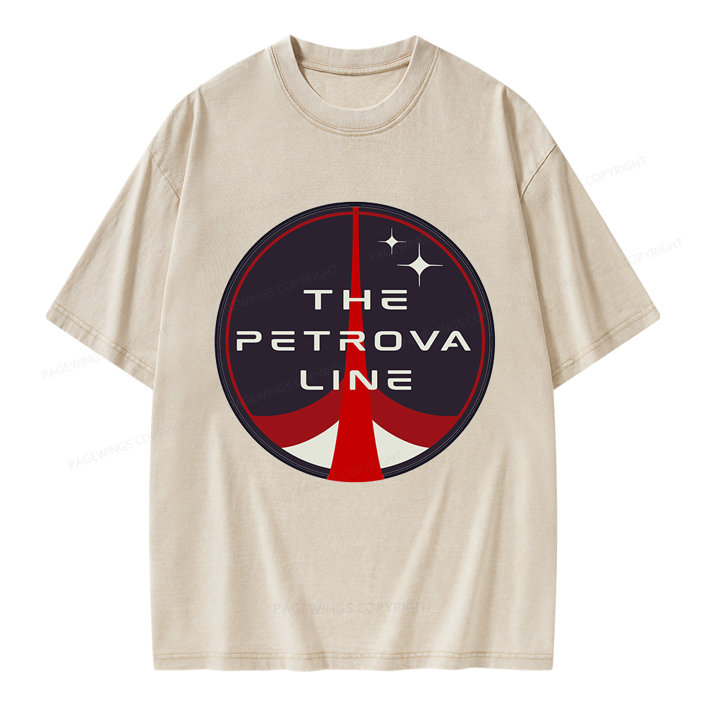 Pagewings The Petrova Line Unisex Washed T-shirt
