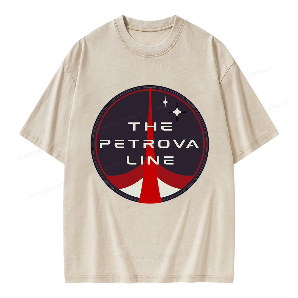 Pagewings The Petrova Line Unisex Washed T-shirt