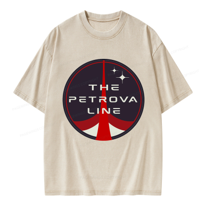 Pagewings The Petrova Line Unisex Washed T-shirt