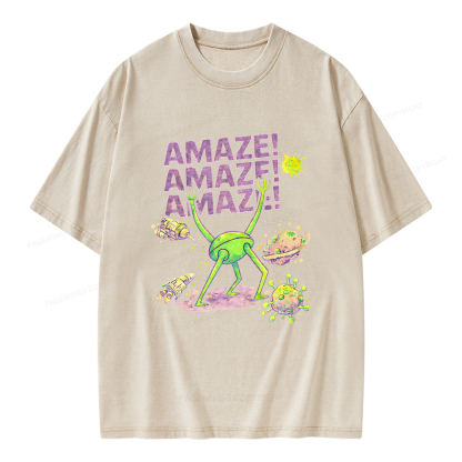 Pagewings Amaze Unisex Washed T-shirt