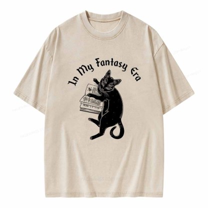 Pagewings In My Fantasy Era Unisex Washed T-shirt