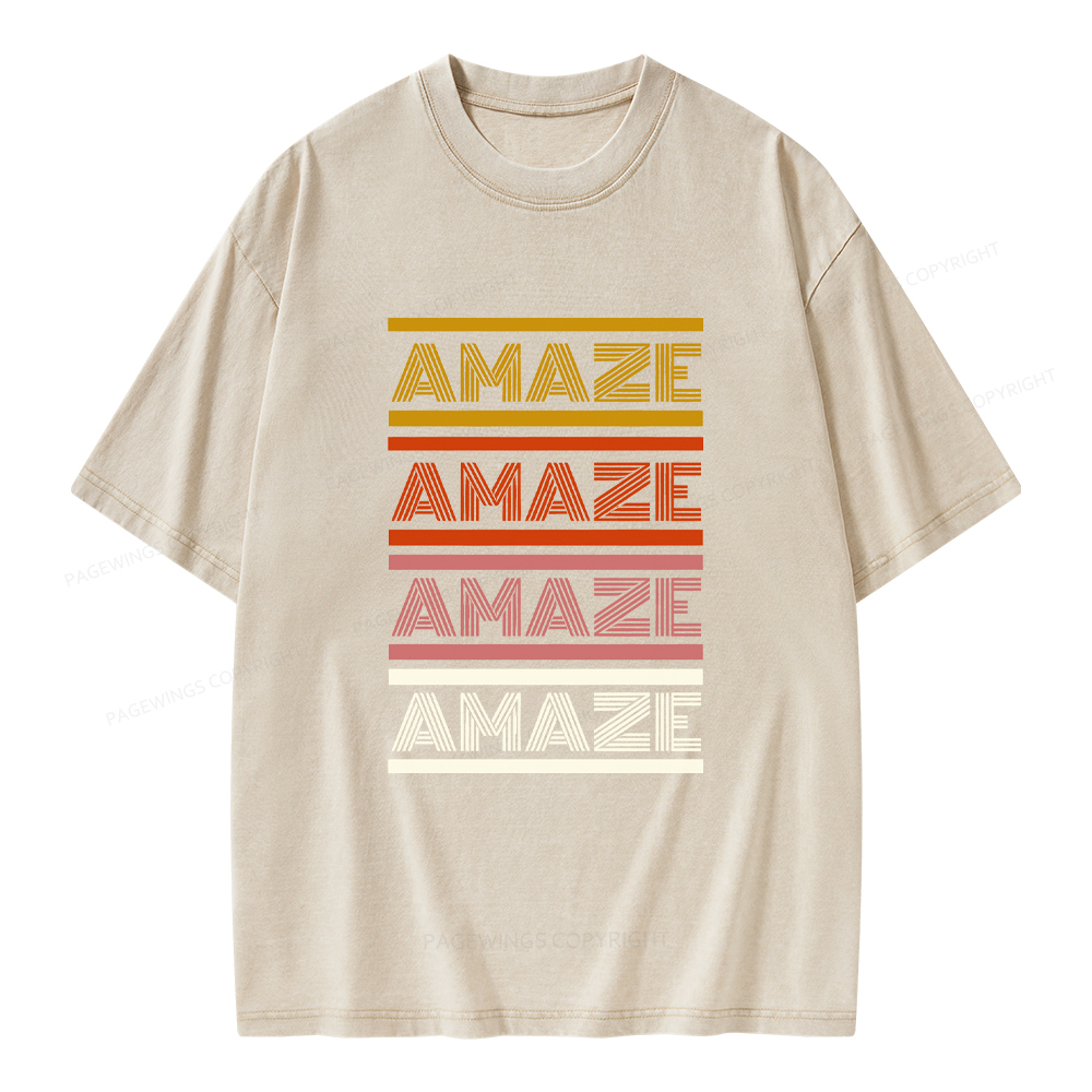 Pagewings Rocky Amaze Unisex Washed T-shirt