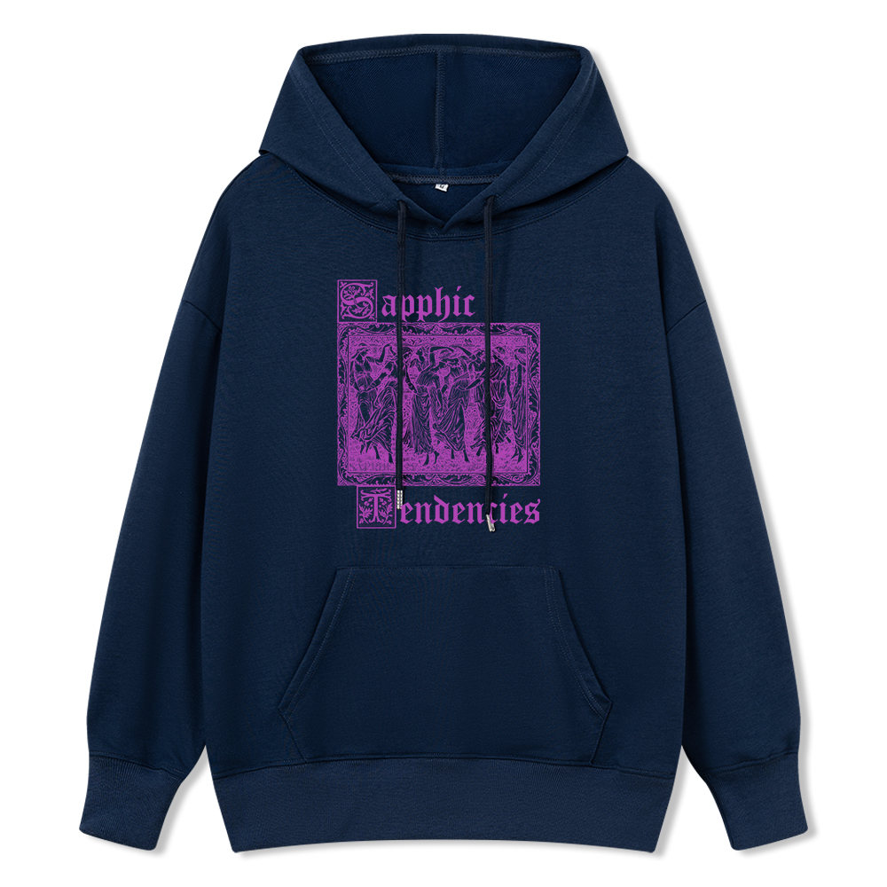 Pagewings Sapphic Tendencies Unisex Classic Hoodie