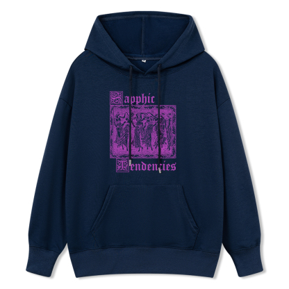 Pagewings Sapphic Tendencies Unisex Classic Hoodie