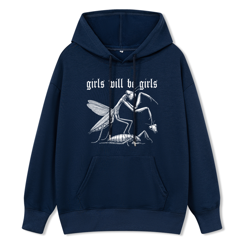 Pagewings Girls Will Be Girls Unisex Classic Hoodie