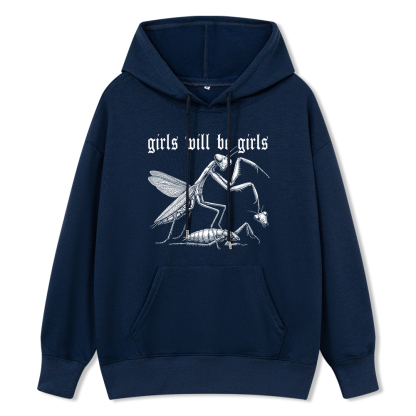 Pagewings Girls Will Be Girls Unisex Classic Hoodie