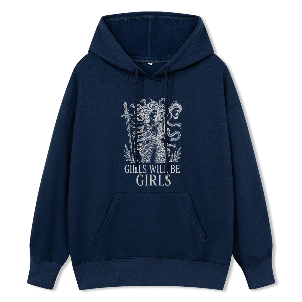 Pagewings Girls Will Be Girls Unisex Classic Hoodie