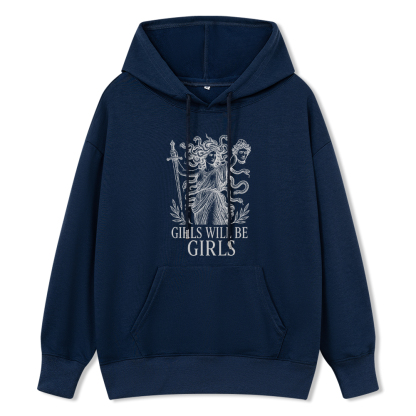 Pagewings Girls Will Be Girls Unisex Classic Hoodie