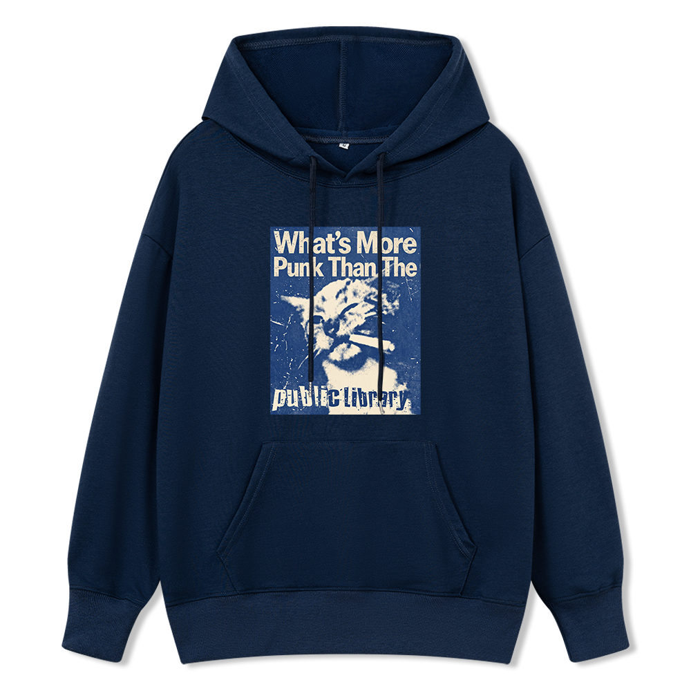 Pagewings What's More Punk Than The Public Library Unisex Classic Hoodie