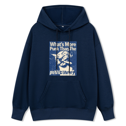 Pagewings What's More Punk Than The Public Library Unisex Classic Hoodie
