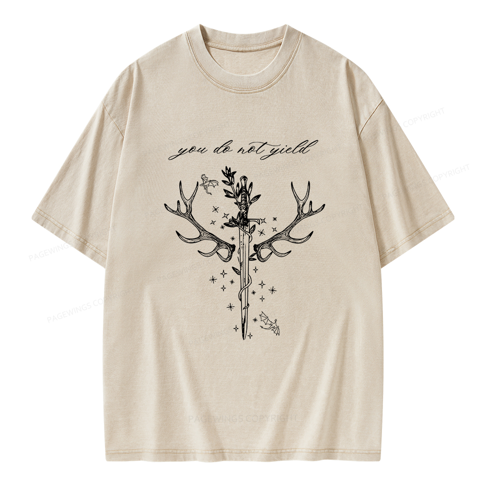 Pagewings Libraries Were Full Of Ideas Unisex Washed T-shirt