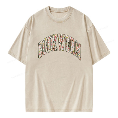 Pagewings Bookworm Unisex Washed T-shirt