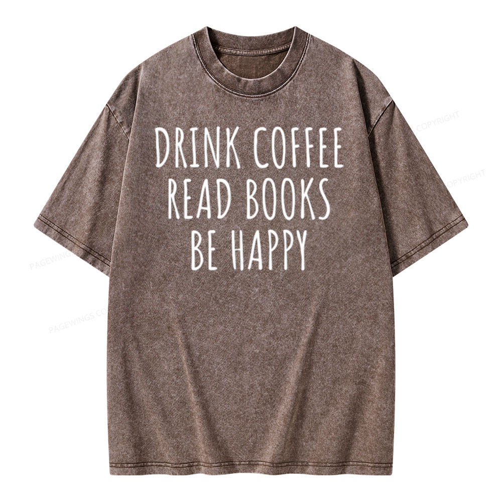 Pagewings Reading Shirt, Book Shirt Unisex Washed T-shirt