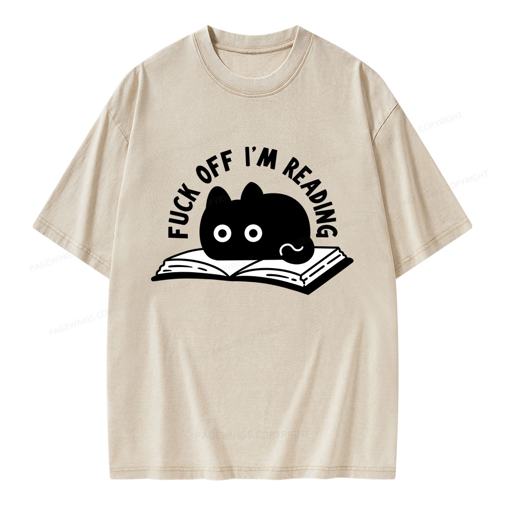 Pagewings I'm Reading Unisex Washed T-shirt