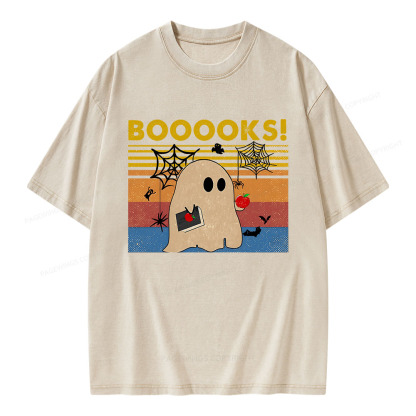 Pagewings Booooks Unisex Washed T-shirt