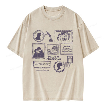 Pagewings You Have Bewitched Me Body And Soul Unisex Washed T-shirt