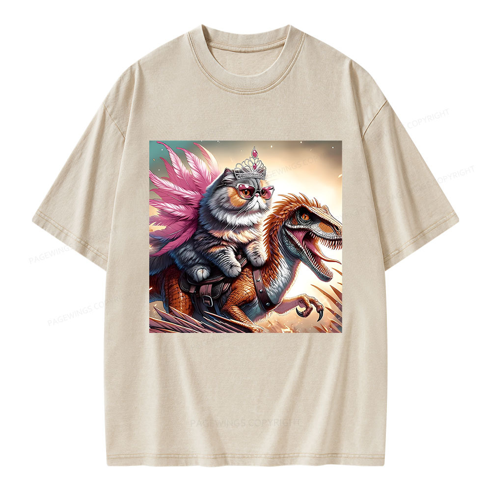 Pagewings Crawler Carl Unisex Washed T-shirt