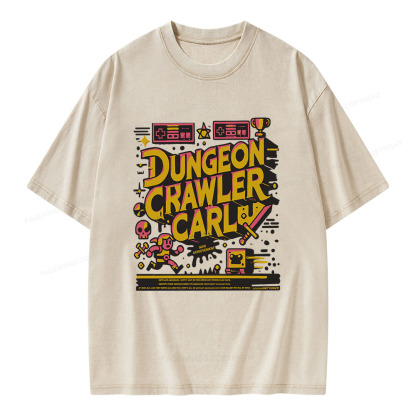 Pagewings Book New Achievement Unisex Washed T-shirt
