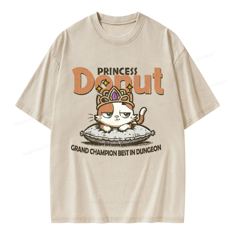 Pagewings Grand Champion Best In Dungeon Unisex Washed T-shirt