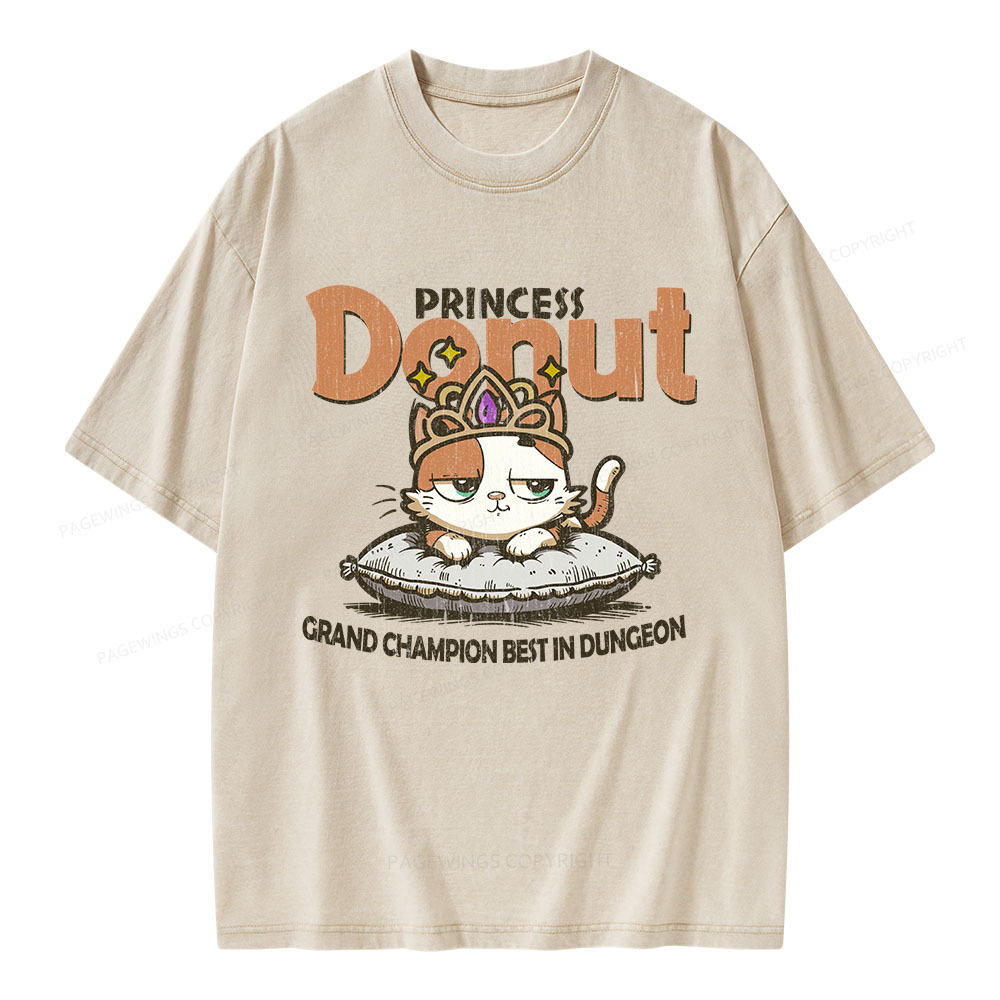 Pagewings Grand Champion Best In Dungeon Unisex Washed T-shirt