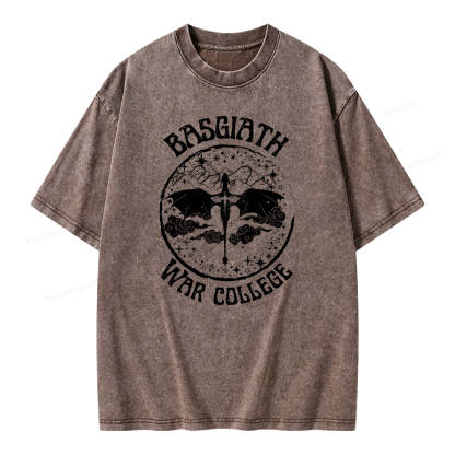Pagewing Fouth Wings Unisex Washed T-shirt