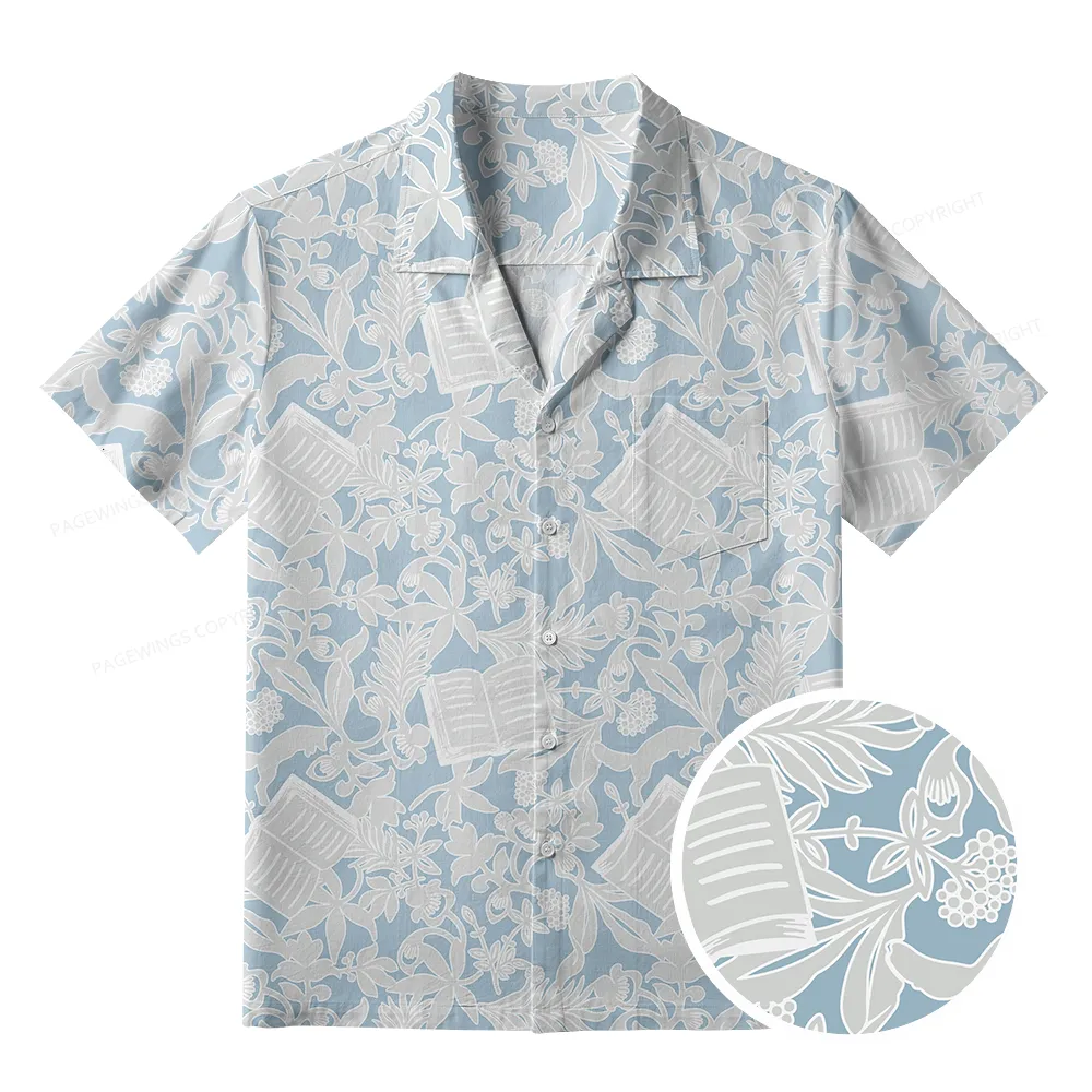 Pagewings I Am A Reader Unisex Hawaiian Shirt
