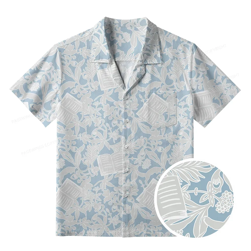 Pagewings I Am A Reader Unisex Hawaiian Shirt
