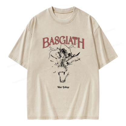 Pagewings Basgiath war college Unisex Washed T-shirt
