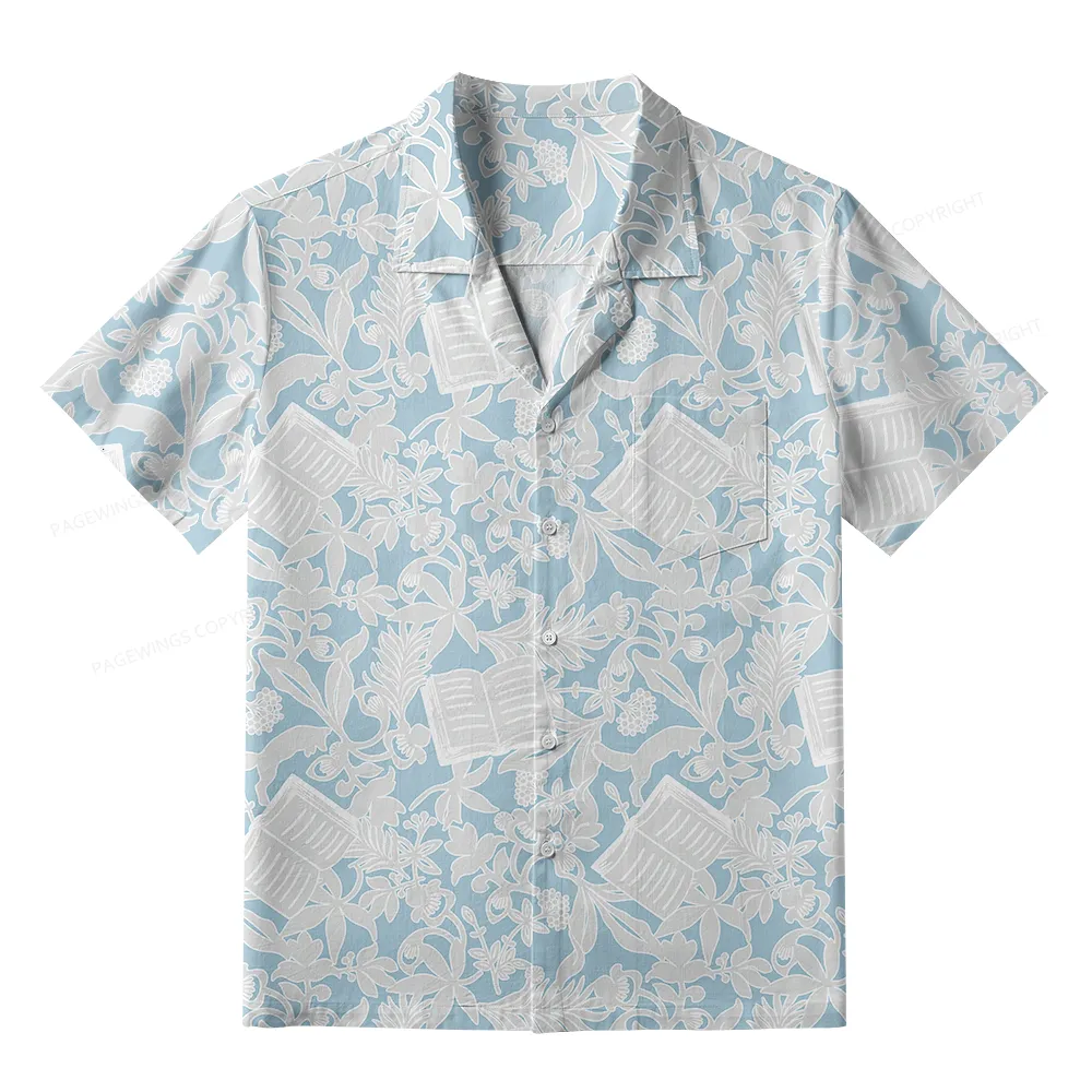 Pagewings I Am A Reader Unisex Hawaiian Shirt