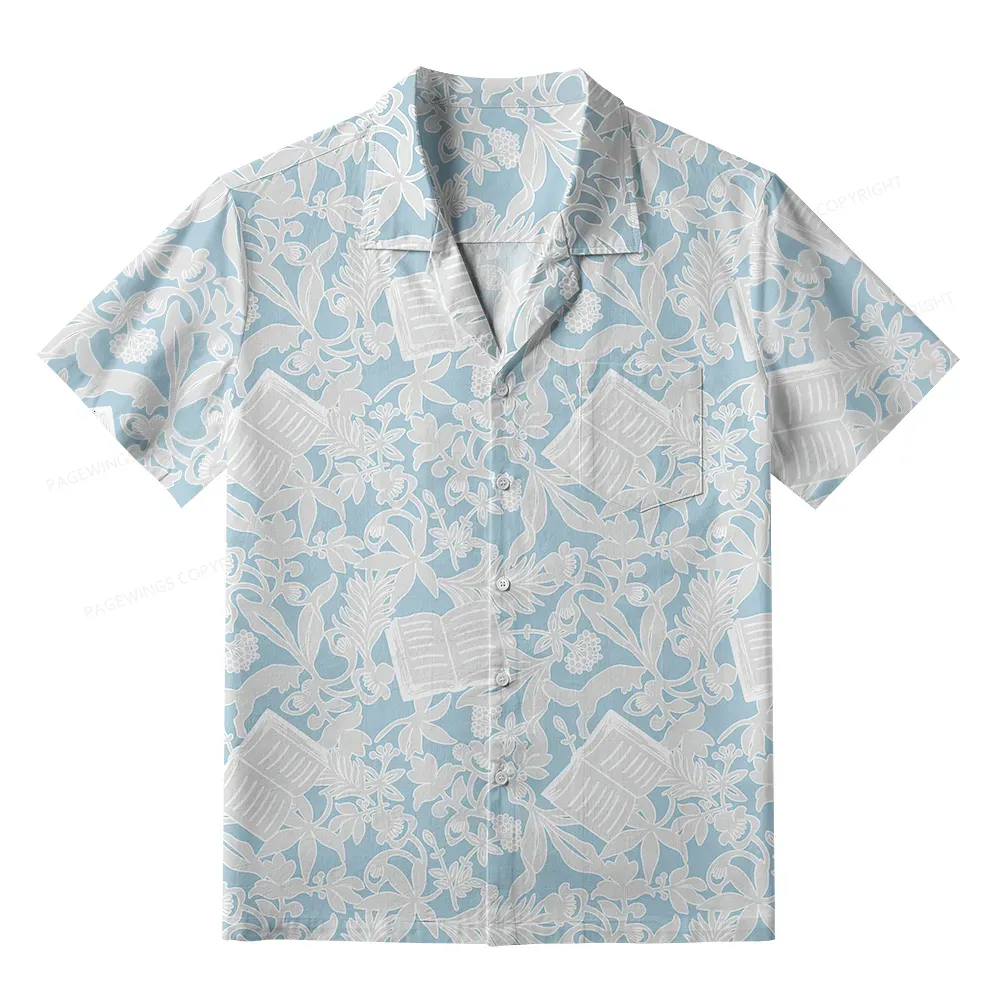 Pagewings I Am A Reader Unisex Hawaiian Shirt