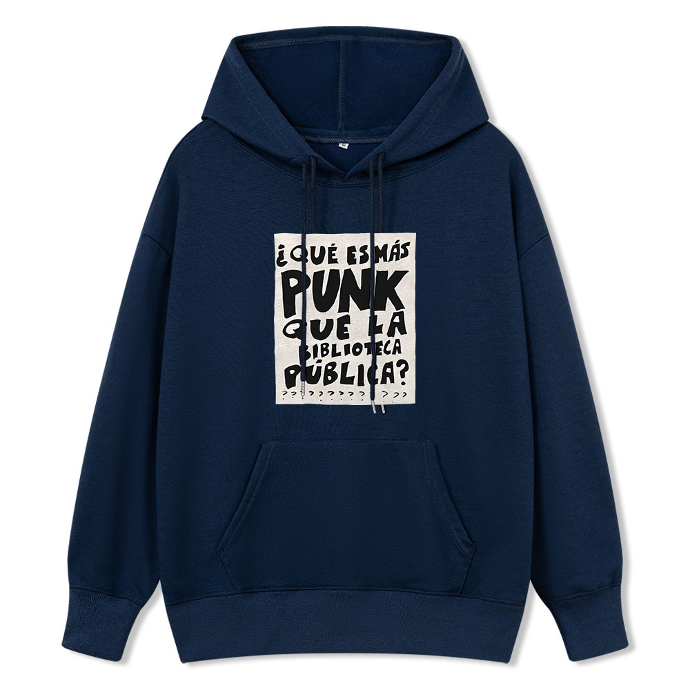 Pagewings What's More Punk Than The Public Library Unisex Classic Hood