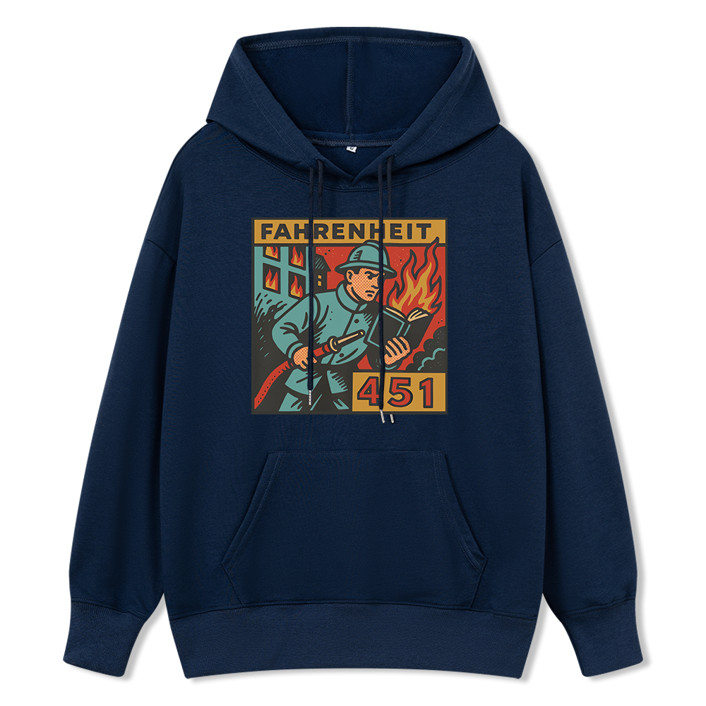 Pagewings Literature 451 Unisex Classic Hoodie