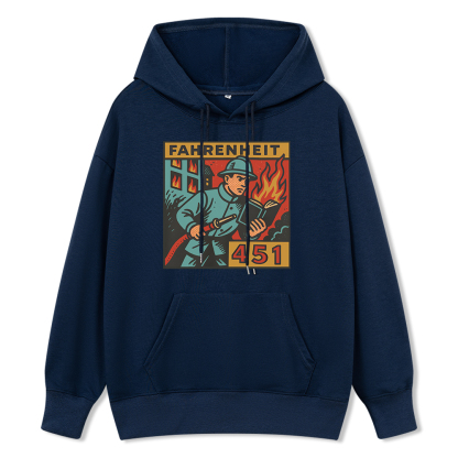 Pagewings Literature 451 Unisex Classic Hoodie