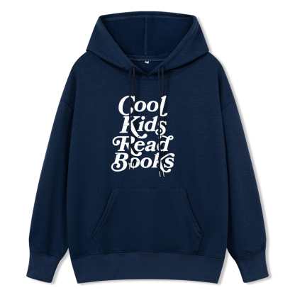 Pagewings Cool Kids Read Books Unisex Classic Hoodie
