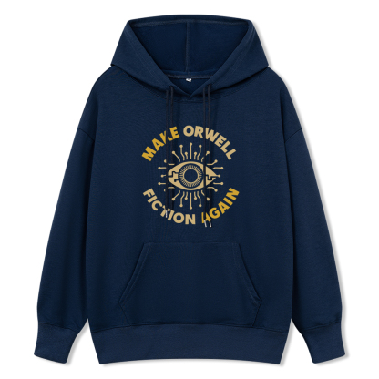Pagewings Make Orwell Fiction Again Unisex Classic Hoodie