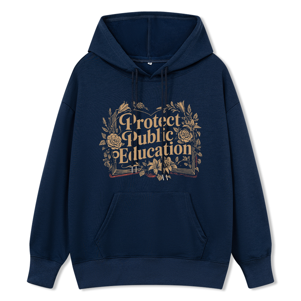 Pagewings Protect Public Education Unisex Classic Hoodie