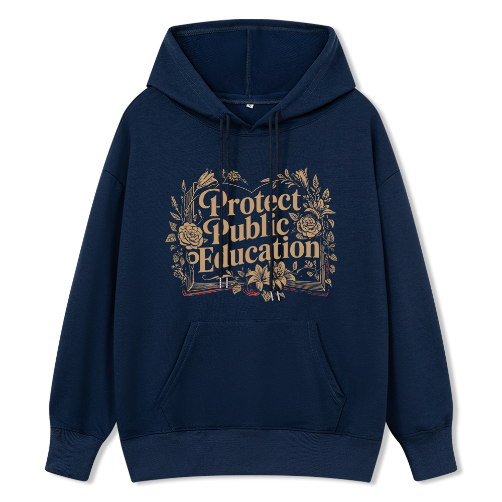 Pagewings Protect Public Education Unisex Classic Hoodie