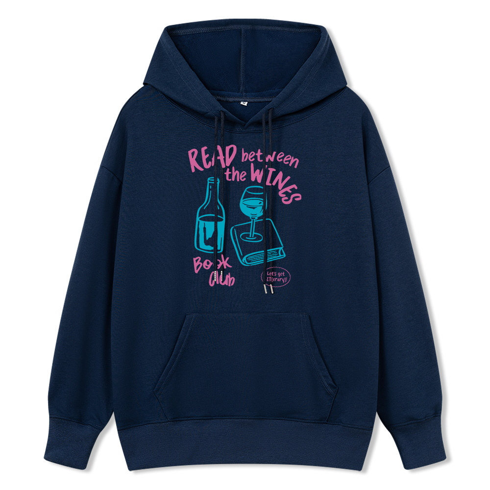 Pagewings Wine Lover Book Club Unisex Classic Hoodie