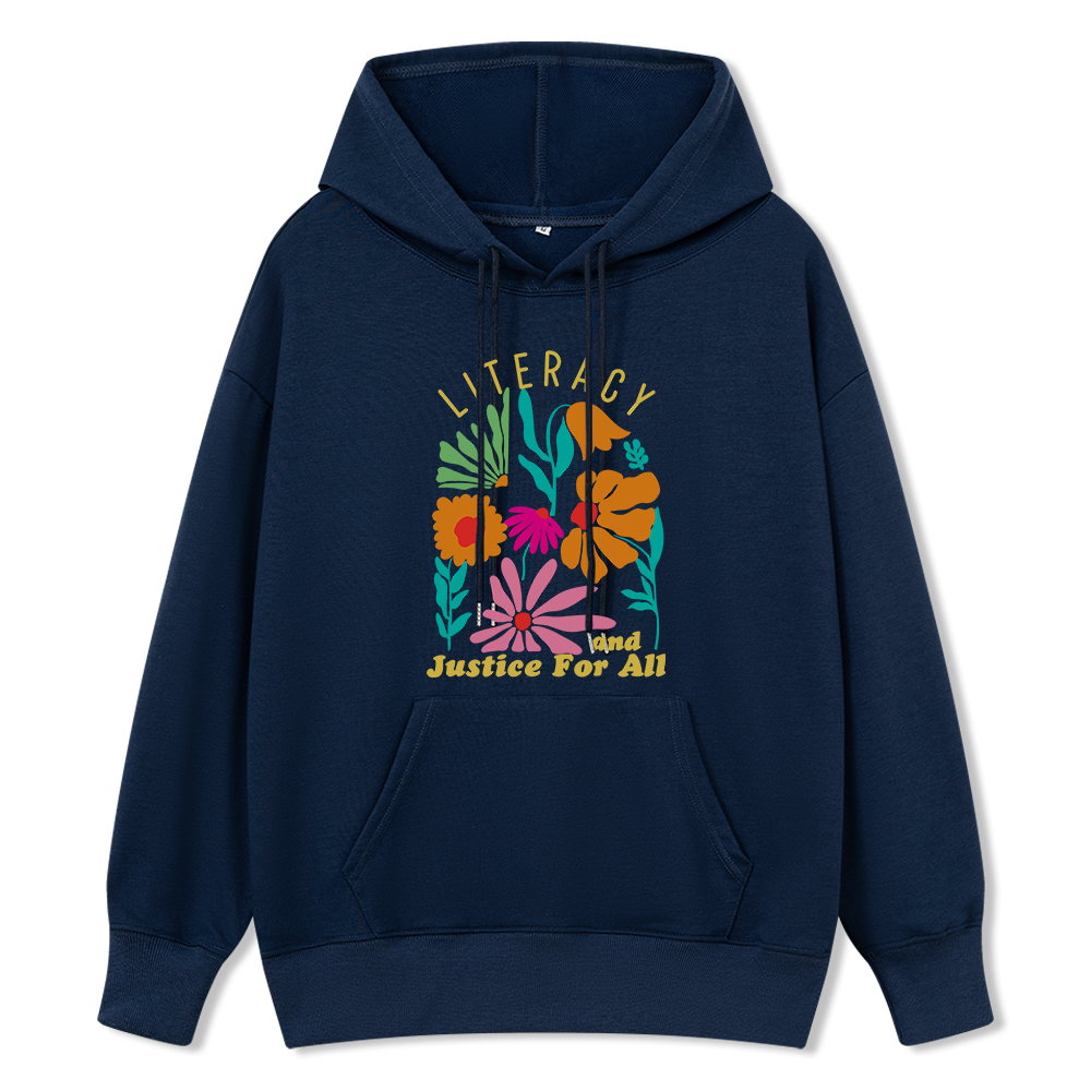 Pagewings Literacy And Justice Unisex Classic Hoodie