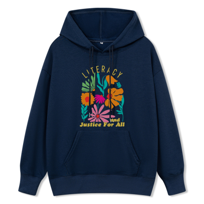 Pagewings Literacy And Justice Unisex Classic Hoodie