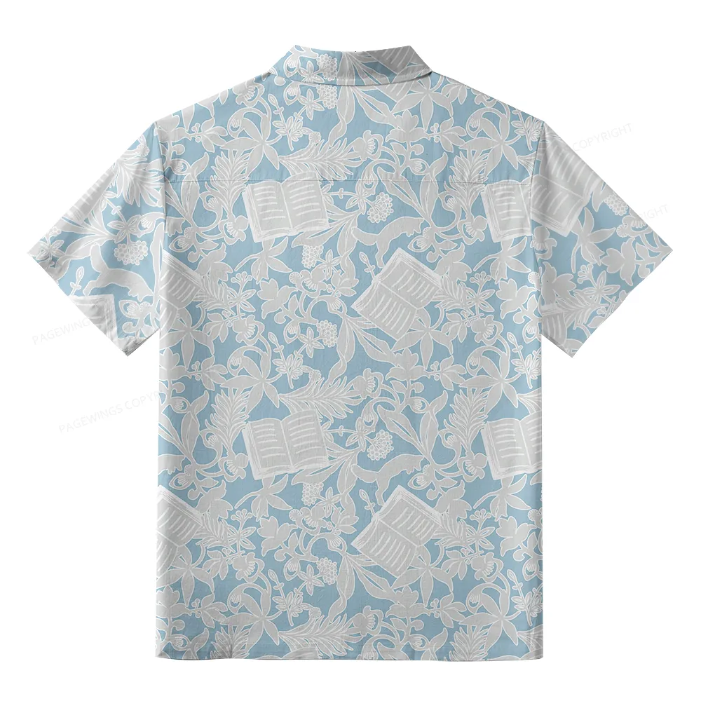 Pagewings I Am A Reader Unisex Hawaiian Shirt