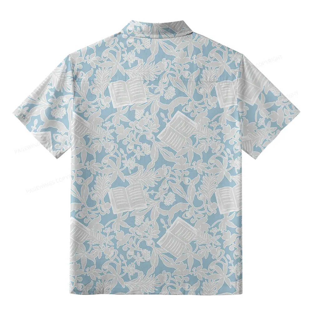 Pagewings I Am A Reader Unisex Hawaiian Shirt