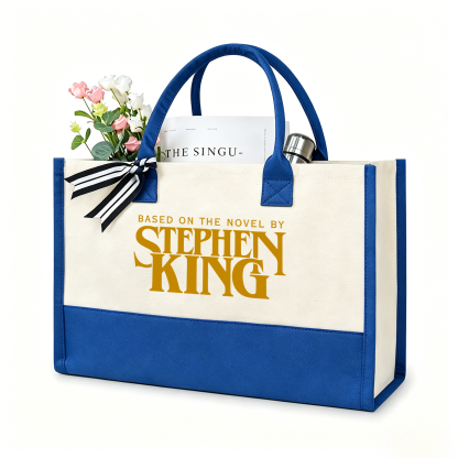 Pagewings Based On A Novel By Horror Writer12416 Large Tote Bag