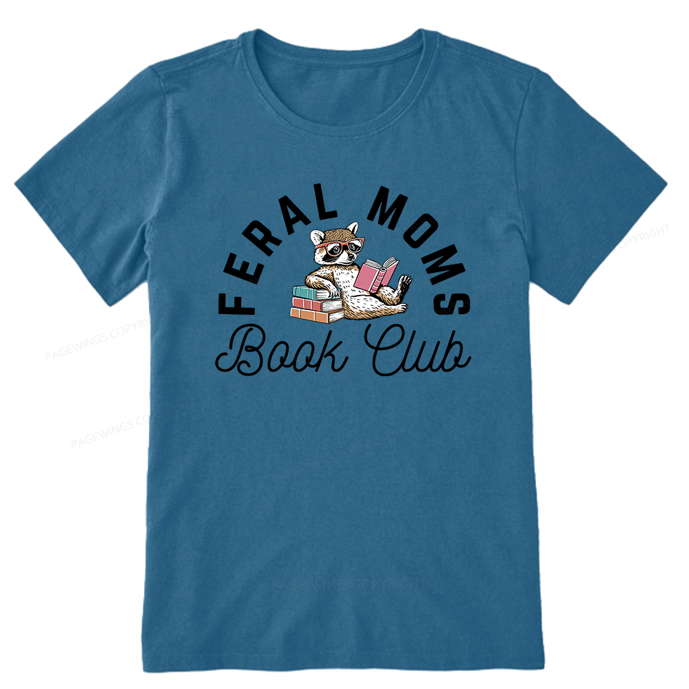 Pagewings Feral Moms Book Club Unisex Classic T-shirt