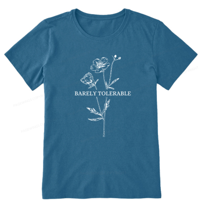Pagewings Barely Tolerable Unisex Classic T-shirt
