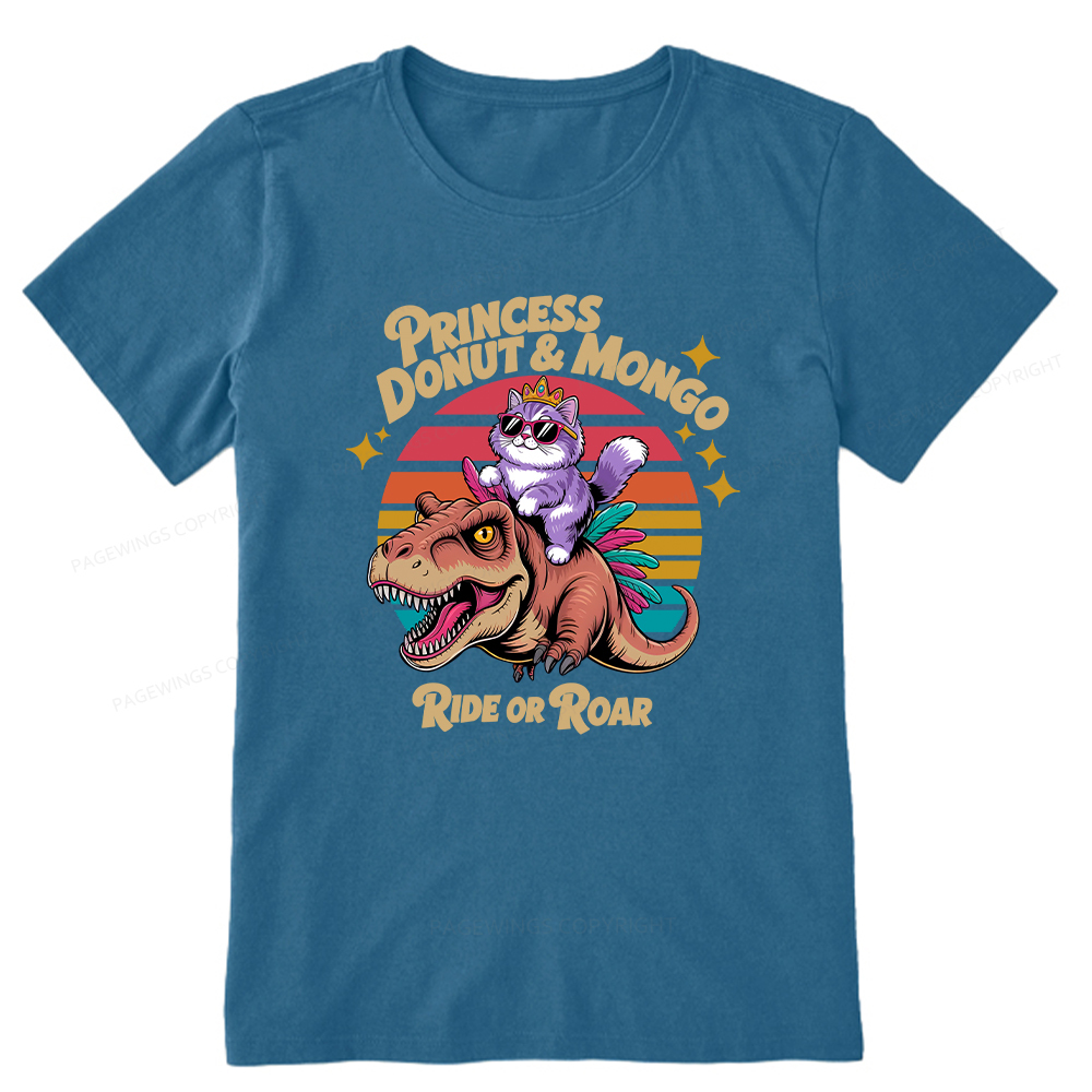 Pagewings Princess Donut & Mongo Unisex Classic T-shirt