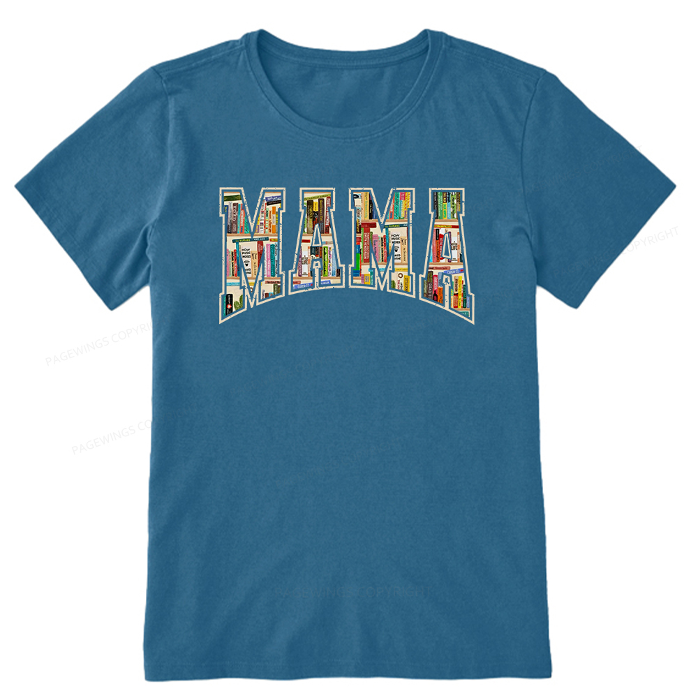 Pagewings About MAMA's Bookshelf Unisex Classic T-shirt