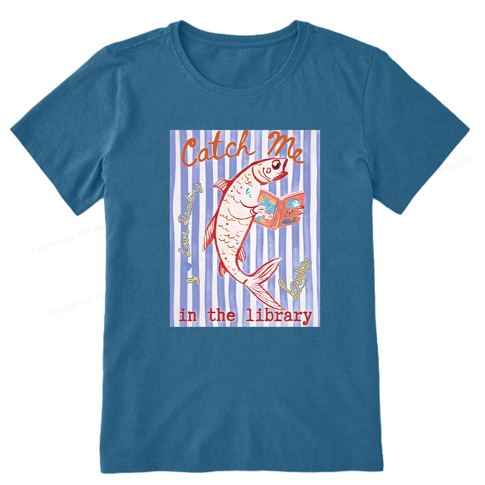 Pagewings Catch Me In The Library Unisex Classic T-shirt