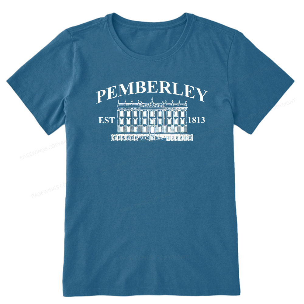 Pagewings Pemberley Unisex EST 1813 Unisex Classic T-shirt